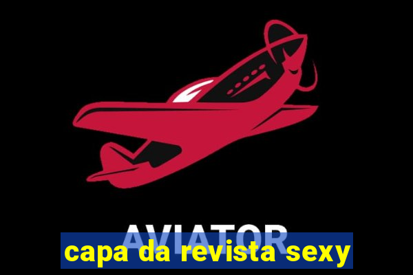capa da revista sexy
