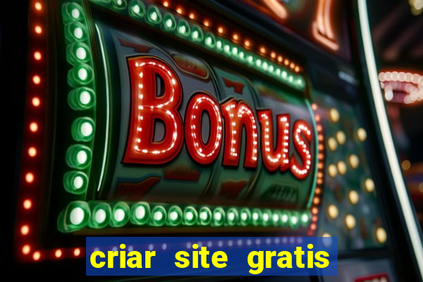 criar site gratis de jogos