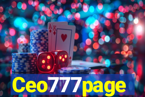 Ceo777page