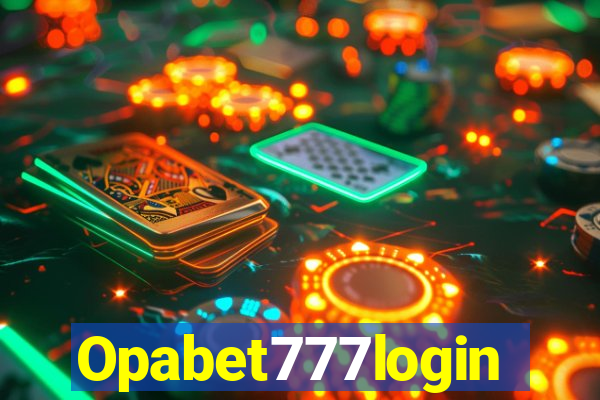 Opabet777login