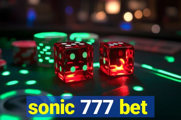 sonic 777 bet