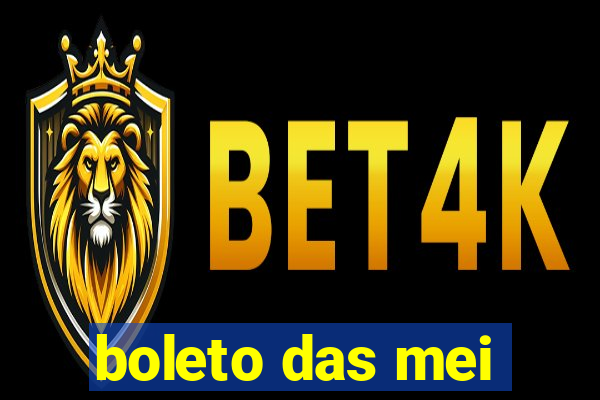 boleto das mei