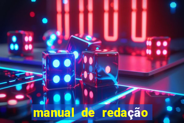 manual de redação folha de são paulo pdf