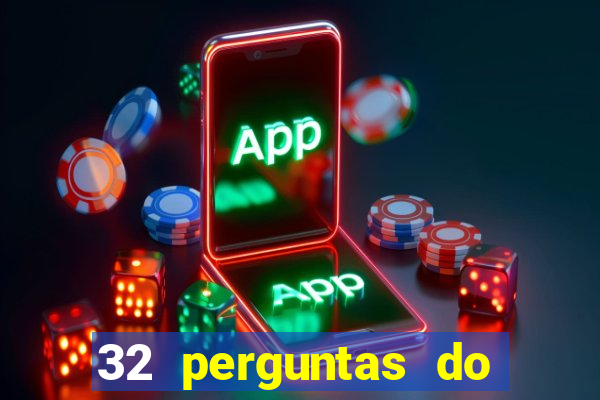32 perguntas do livro do destino