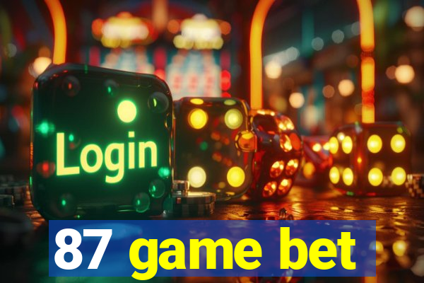 87 game bet