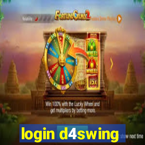 login d4swing
