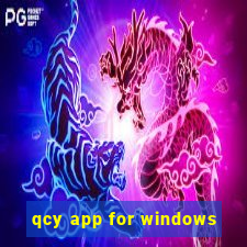 qcy app for windows