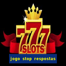 jogo stop respostas de a a z