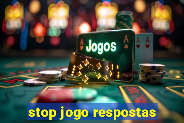stop jogo respostas
