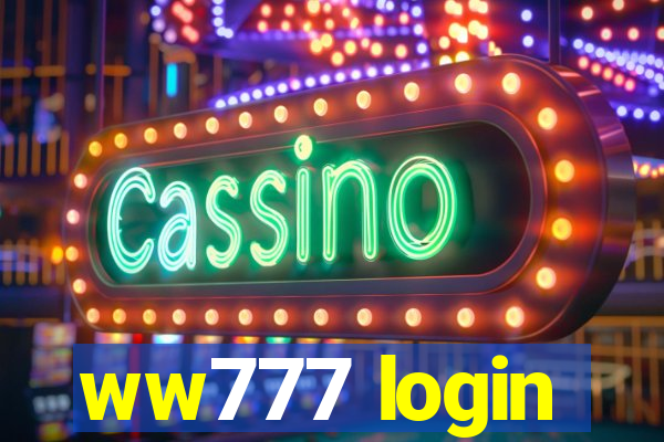 ww777 login