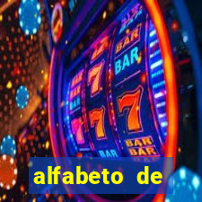 alfabeto de caligrafia bonita