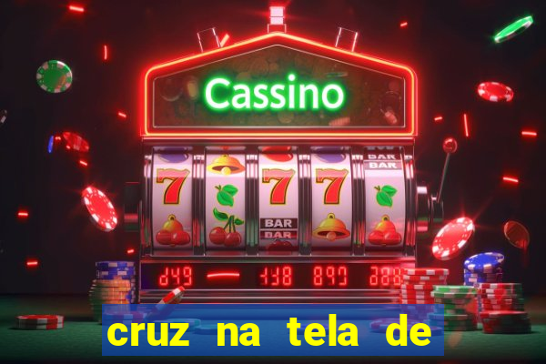 cruz na tela de cruz das