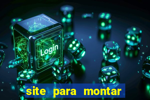site para montar time de futebol