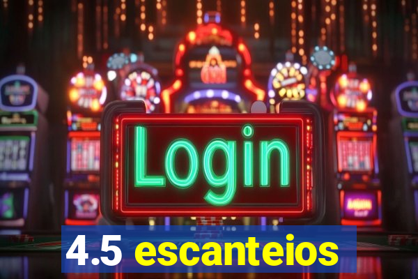 4.5 escanteios