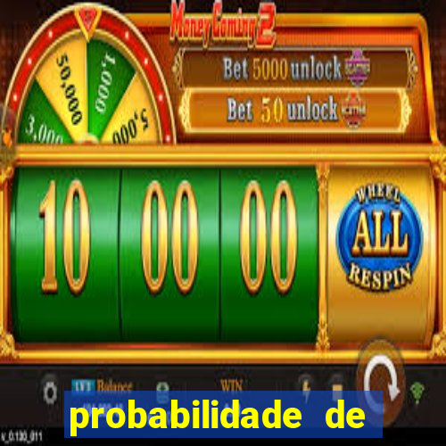 probabilidade de jogos de futebol de hoje
