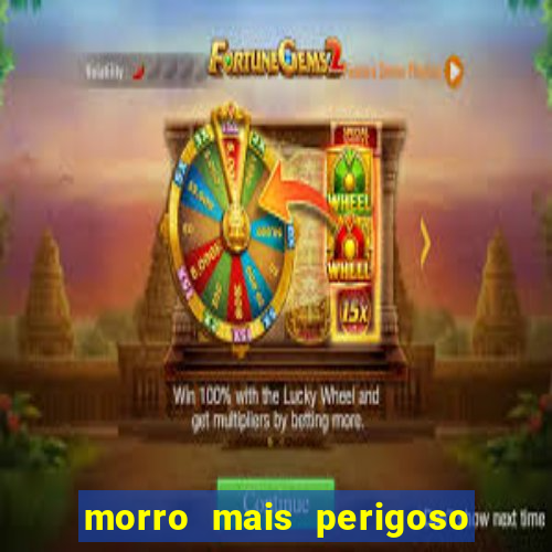 morro mais perigoso de santos