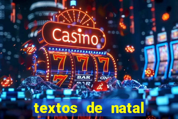 textos de natal para leitura