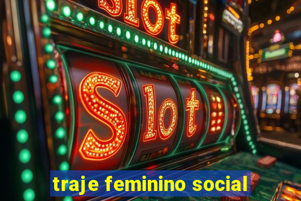 traje feminino social