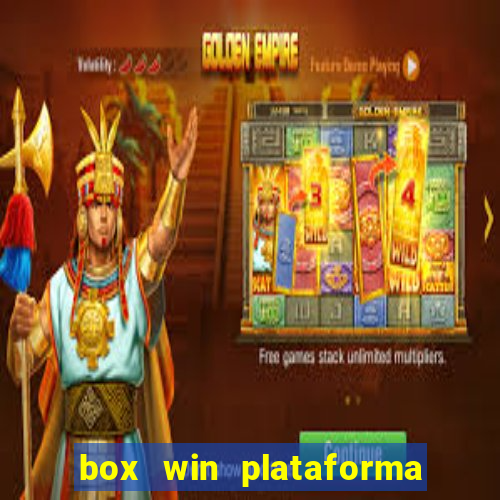 box win plataforma de jogos