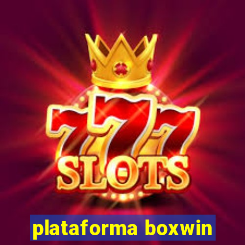 plataforma boxwin