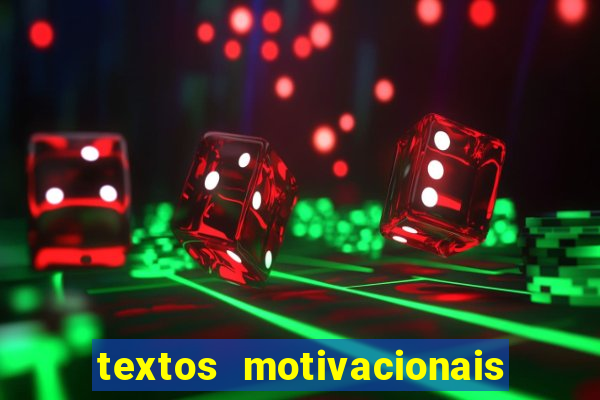 textos motivacionais para equipes