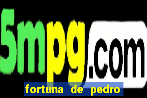fortuna de pedro leonardo filho de leonardo