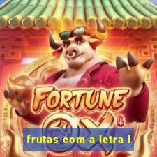 frutas com a letra l