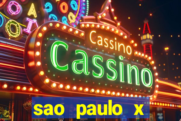 sao paulo x palmeiras palpite