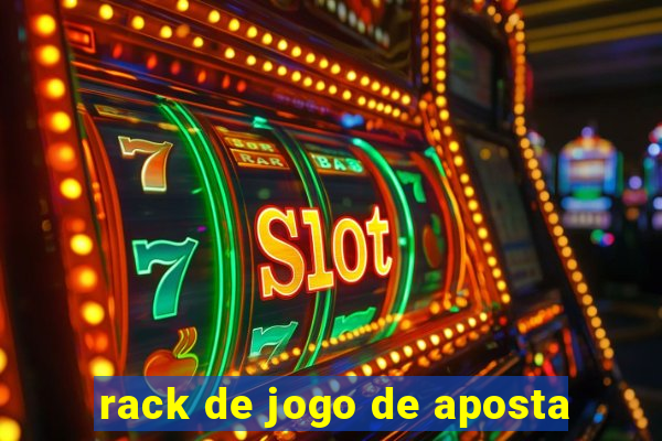 rack de jogo de aposta