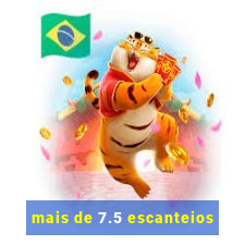 mais de 7.5 escanteios