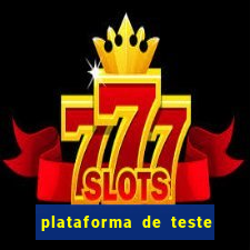 plataforma de teste pg demo