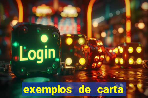 exemplos de carta do leitor