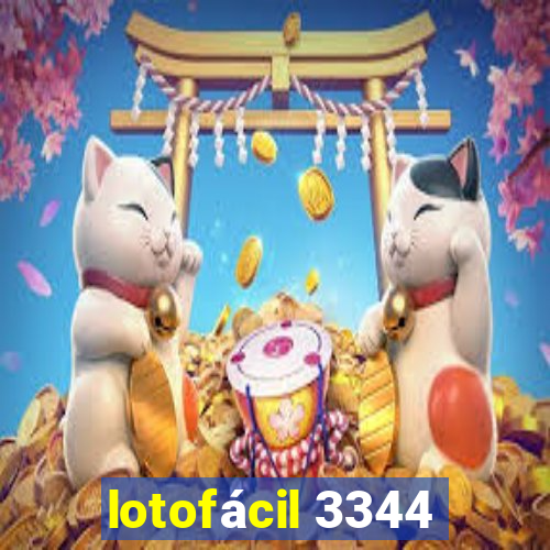 lotofácil 3344