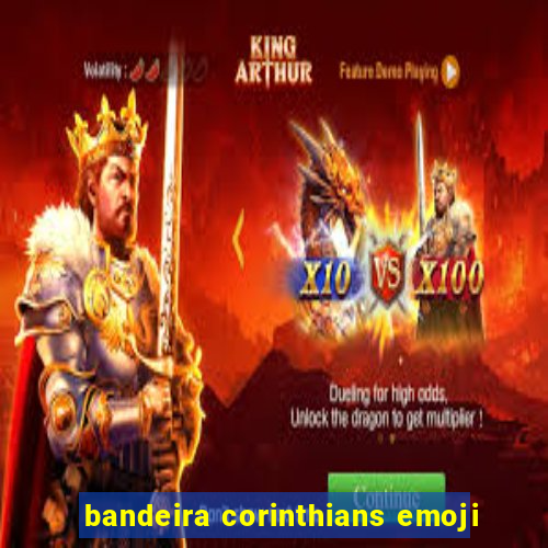 bandeira corinthians emoji
