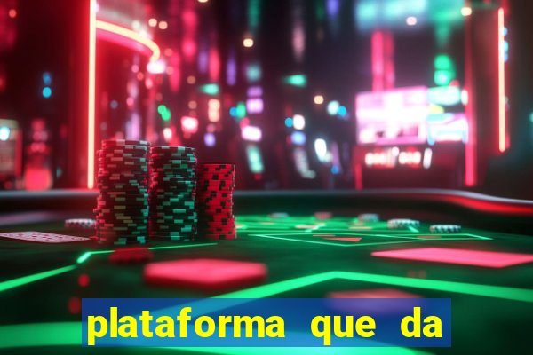 plataforma que da para depositar 1 real