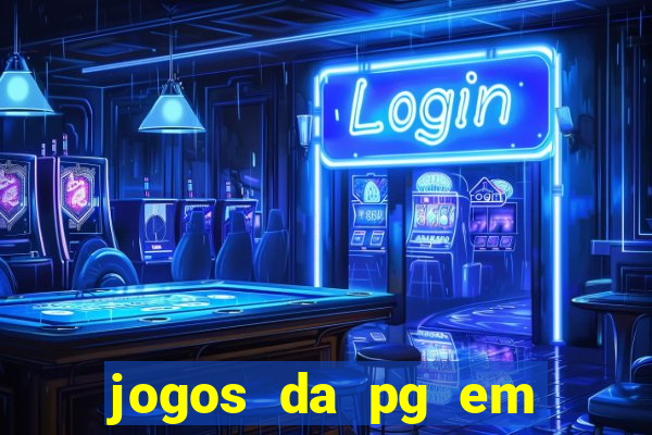 jogos da pg em manuten??o hoje