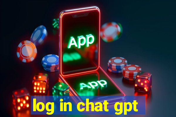 log in chat gpt