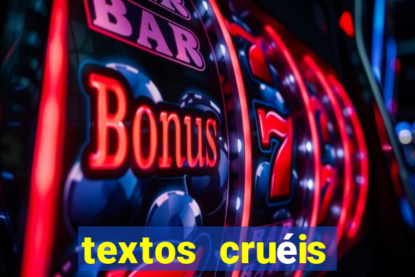 textos cruéis demais para serem lidos rapidamente pdf
