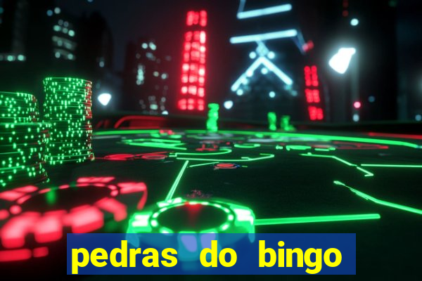 pedras do bingo para imprimir
