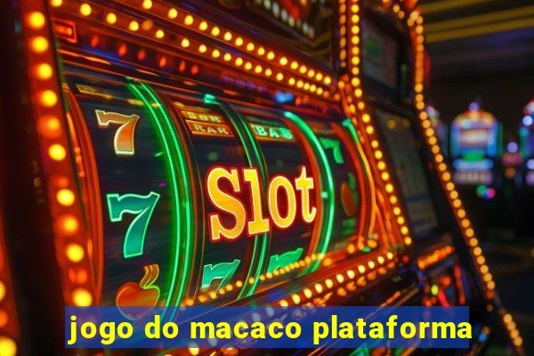 jogo do macaco plataforma