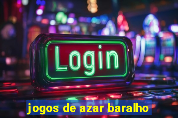 jogos de azar baralho