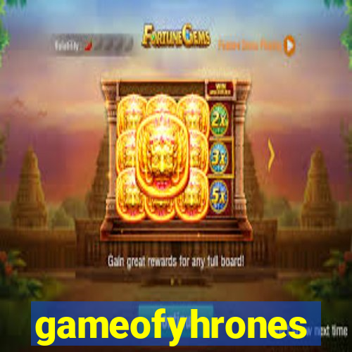 gameofyhrones